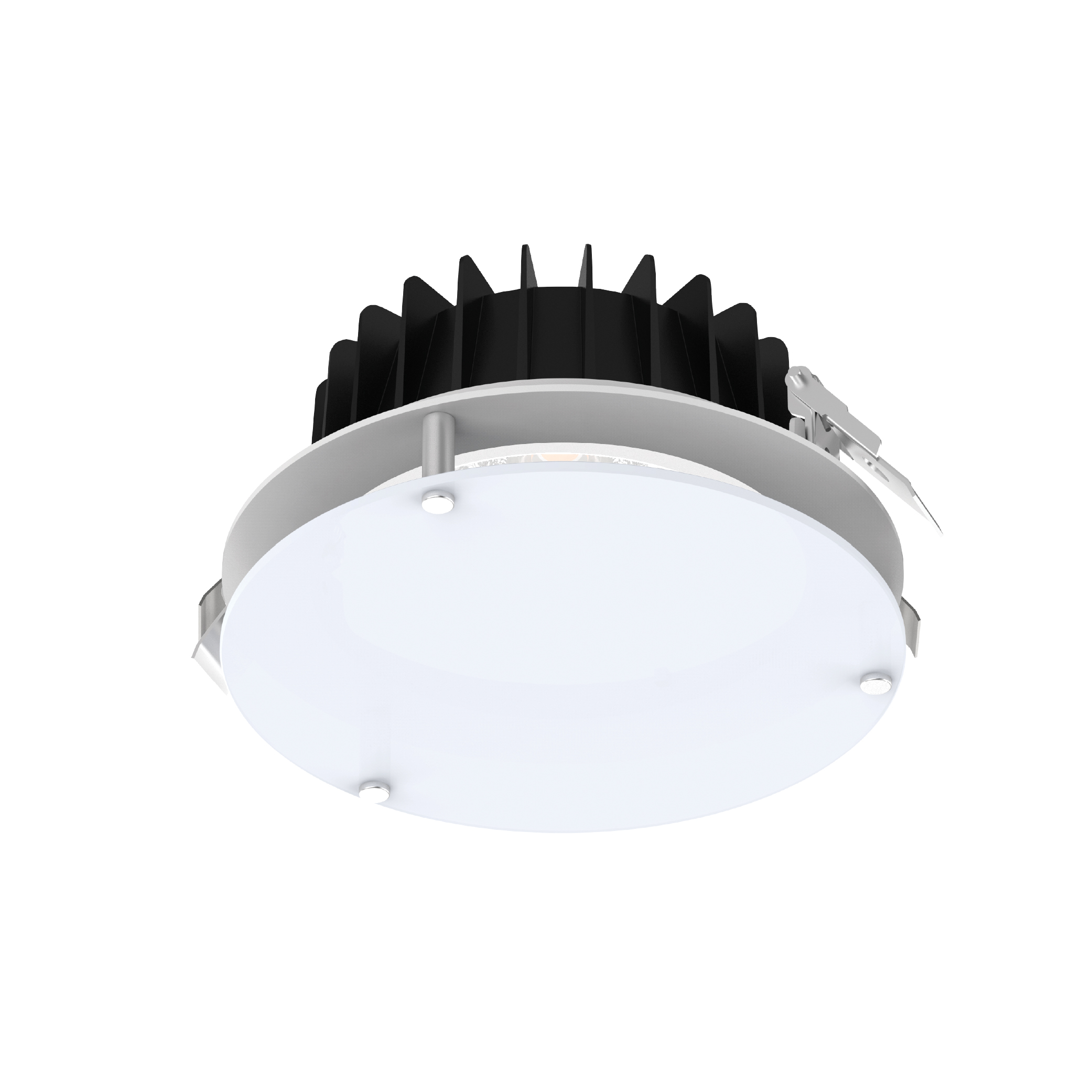 Clarus 145mm Full-Circle Frosted Drop Glass image