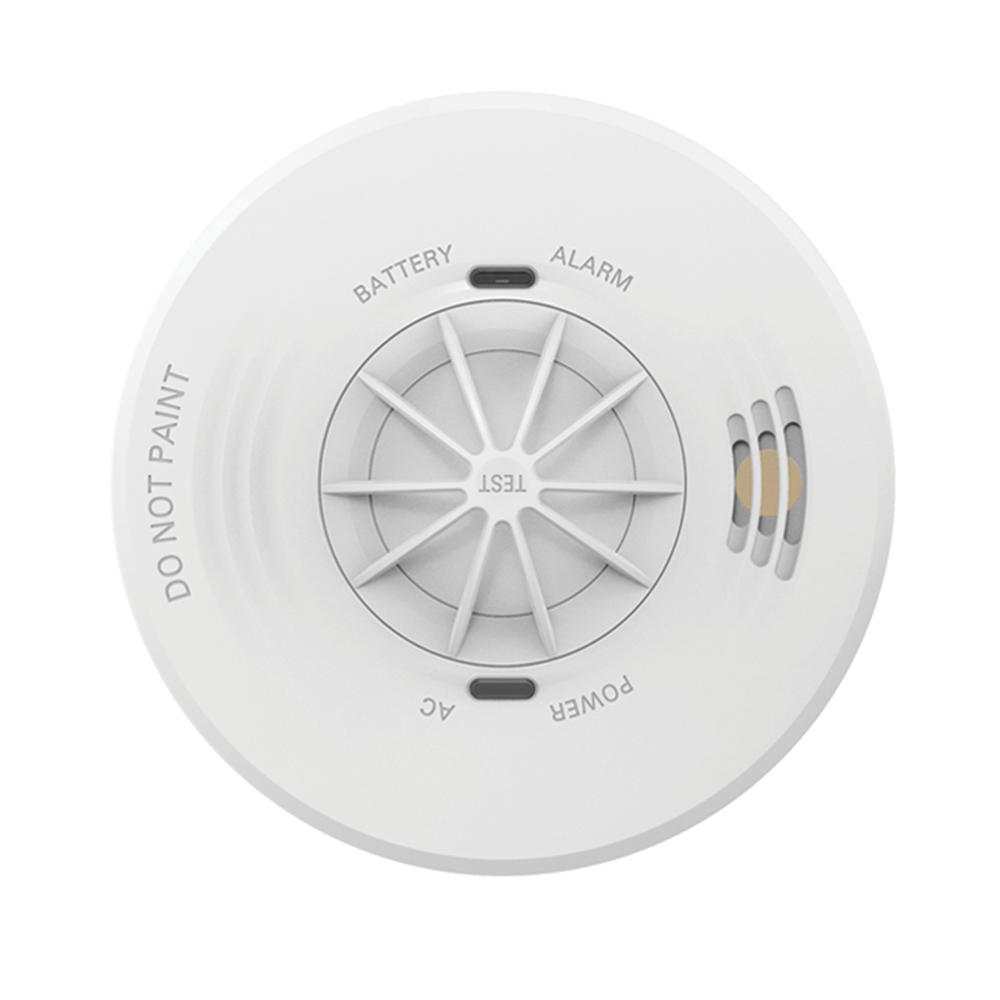 Elite-Mains Powered Heat alarm, Internlinkable with 10yr sealed battery backup image