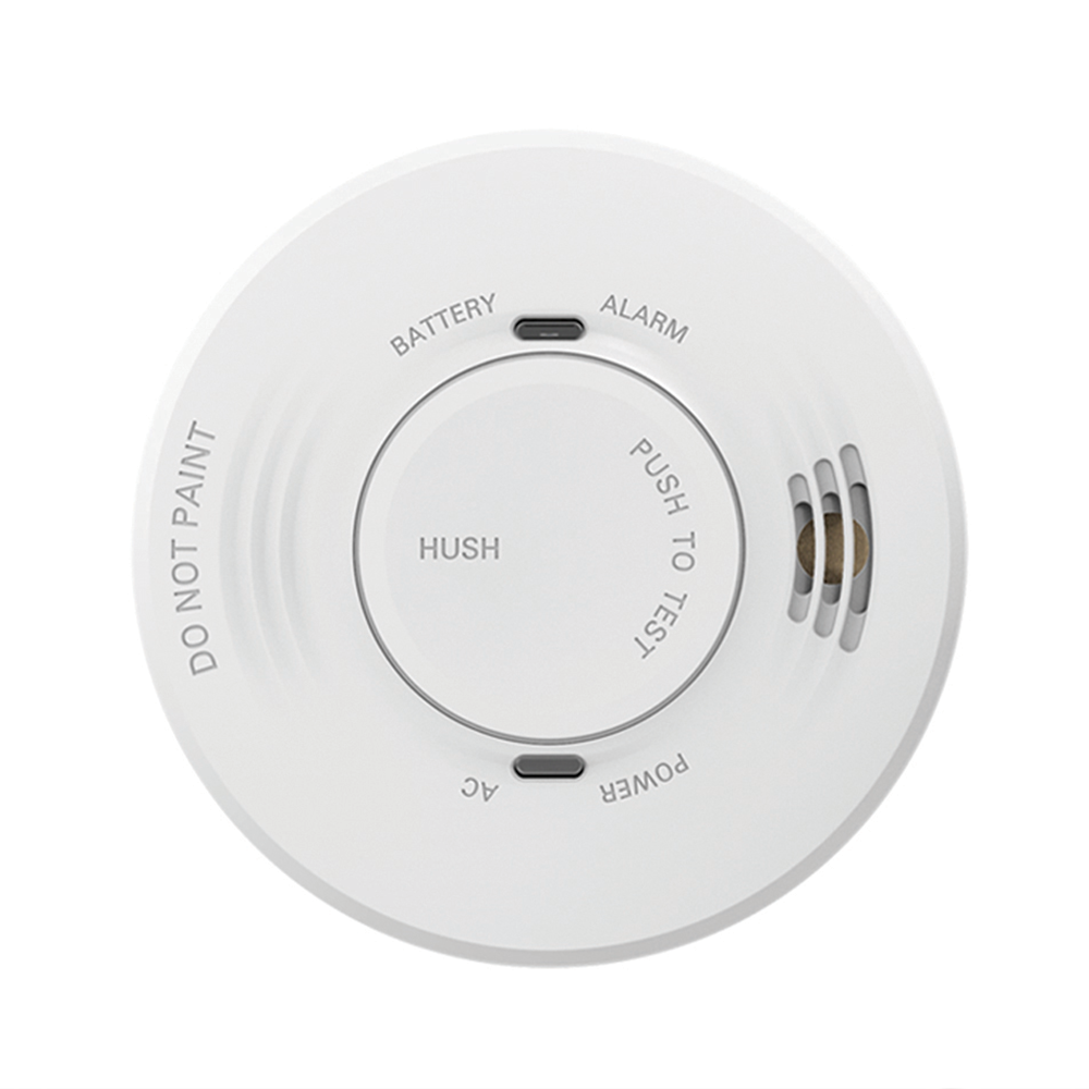Elite -Mains Powered smoke alarm, Interlinakable with 10yr Sealed battery backup image