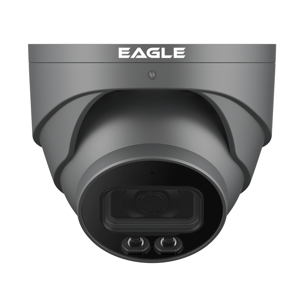 4MP IP FULL Colour, Dual Illumination Fixed lens Turret (Grey) image