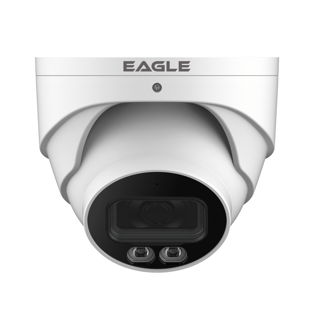 4MP IP FULL Colour, Dual Illumination Fixed lens Turret (White) image